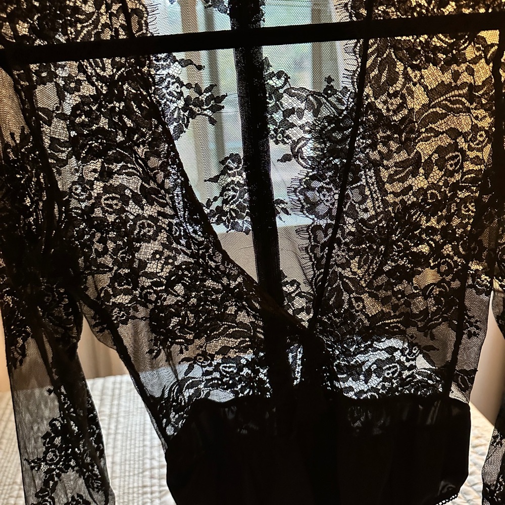 Sheer Bodysuit - Size L - Great Condition